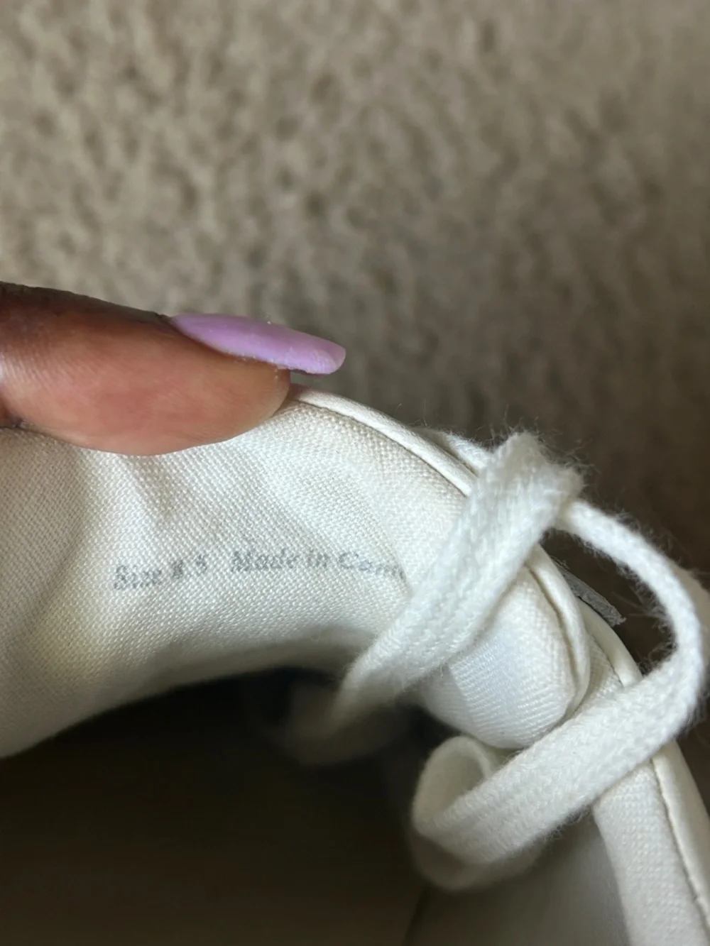 Dolce Vita White Leather Tiger Platform Sneakers in Cream - Picture 4 of 10